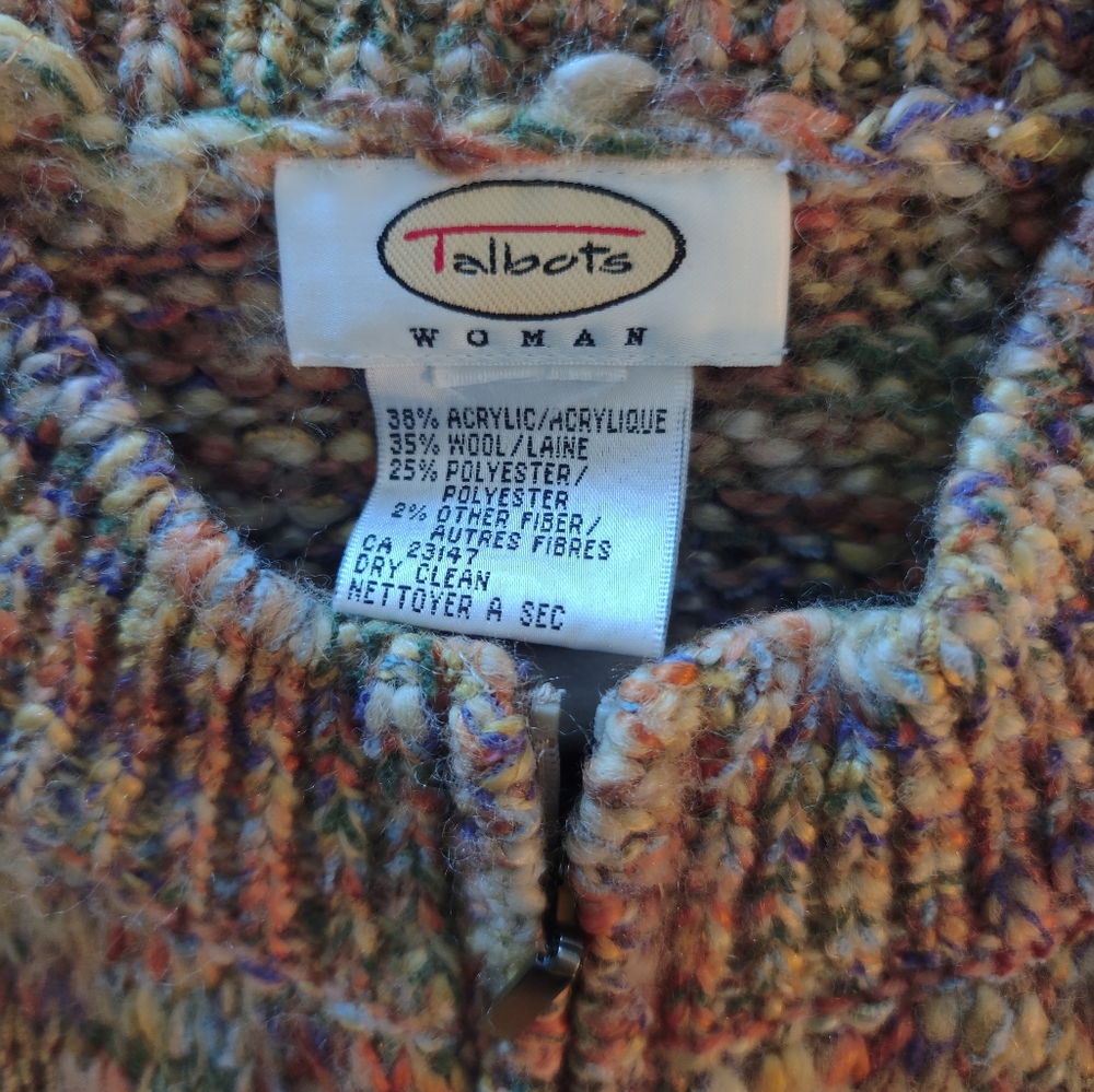 Talbot's multicolor vest - Picture 3 of 4